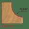 Freud Radius Cove Bit, 3/8 30-112 - alternate 3