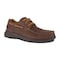 Florsheim Men's Boat Shoe, Steel Toe, Leather Upper, Rubber Outsole, Lace Up, Brown, 16 D FS2326 - alternate 1