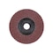 Pferd 4 x 5/8" A.H. POLIFAN Flap Disc - A SG STEELOX, Aluminum oxide, 80 Grit, Flat 62144 - alternate 2