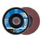 Pferd 4 x 5/8" A.H. POLIFAN Flap Disc - A SG STEELOX, Aluminum oxide, 80 Grit, Flat 62144 - alternate 1