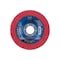 Pferd 4-1/2" x 7/8" A.H. POLIFAN Flap Disc - CO SGP CURVE STEELOX, Ceramic oxide, 60 Grit, Large Radius 67381 - alternate 4