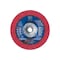 Pferd 5" x 5/8-11 Thd. POLIFAN Flap Disc - CO SGP CURVE STEELOX, Ceramic oxide, 60 Grit, Large Radius 67364 - alternate 2