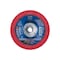 Pferd 5" x 5/8-11 Thd. POLIFAN Flap Disc - CO SGP CURVE STEELOX, Ceramic oxide, 60 Grit, Medium Radius 67217 - alternate 2