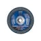 Pferd 6" x 5/8-11 Thd. POLIFAN Flap Disc - Z SGP CURVE STEELOX, Zirconia, 40 Grit, Medium Radius 67220 - alternate 3