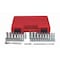 K-Tool International SAE/Mtrc Stnd/Dp Sockt Set, 1/4"Dr, 44pcs. KTI-21044 - alternate 2