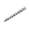 K-Tool International 3/8" Drive, Metric, Mtrc Flare Nut Crowfoot Wrench Set, 10PCS, Flare Nut KTI-27300 - alternate 2