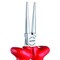 Gedore Insulated Round Nose Pliers, 6-1/4", Handle Type: VDE Dipped Insulation VDE 8122-160 - alternate 4