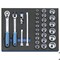 Gedore Socket Set 1/2 in In Ct Module 29 Pcs 2016494 - alternate 1