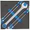 Gedore Combination Wrench Set, SAE or Metric: Metric 1500 CT2-7-32 - alternate 1