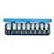 Gedore Screwdriver Bit Socket Set, 1/2", 9 pcs., SAE or Metric: SAE IN 19 PA - alternate 1