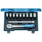 Gedore Screwdriver Bit Socket Set, 1/2", 5-17mm, Number of Pieces: 11 IN 19 Q - alternate 1