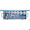 Gedore Socket Set, 1", 15 pcs. UD 36-80mm, 6181600 D 21 EMU-10 - alternate 1