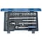 Gedore Socket Set, 3/8", 22 pcs., UD 6-22mm, 6240470 D 30 HMU-3 - alternate 1