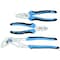 Gedore Pliers Set, 3 pcs., Overall Length: 10", 180mm, 160mm S 8303 JC - alternate 1