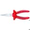 Gedore Insulated Flat Nose Pliers, 6-1/4", Overall Length: 160mm VDE 8120-160 - alternate 1