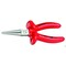 Gedore Insulated Round Nose Pliers, 6-1/4", Handle Type: VDE Dipped Insulation VDE 8122-160 - alternate 2