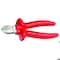 Gedore Insulated Diagonal Cutter, 6-1/4", Handle Type: VDE Dipped VDE 8314-160 - alternate 2
