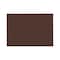 Hoffmaster 10" x 14" Scalloped Chocolate Brown Paper Placemats, PK1000 310561 - alternate 1