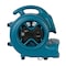 Xpower Air Mover W/ Power Outlets for Daisy Chain, 1/3 HP, 2600 CFM, 3.8 Amps, 4 Positions, 3 Speeds P-600A - alternate 3