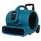 Xpower Air Mover W/ Telescopic Handle, Wheels, Carpet Clamp, 1/2 HP, 2800 CFM, 5 Amps, 3 Positions, 3 Speeds P-630HC - alternate 5