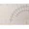 Westcott Protractors, Course Protractor Plotter Ruler, 15" P-72 - alternate 3