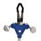 Eisco Scientific Dual Adjustment Lab Clamp on Rod, 2-Prong, Vinyl Coated, 2.75" (7 cm) PRCMP04 - alternate 2