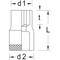 Gedore 1/2" Square Drive, E18 SAE Socket TX 19 E18 - alternate 3