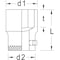 Gedore 3/4" Square Drive, 36mm Metric Socket, 6 Points 32 36 - alternate 2