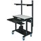 Stackbin Mobile Computer Dest W/ Top Shelf P3624-T-INS - alternate 2