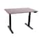 Luxor 48 in  3-Stage Dual Motor Electric Stand Up Desk - Black / Dark Walnut STANDE-48-BK/DW - alternate 5