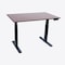 Luxor 48 in  3-Stage Dual Motor Electric Stand Up Desk - Black / Dark Walnut STANDE-48-BK/DW - alternate 1