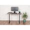 Luxor 48 in  3-Stage Dual Motor Electric Stand Up Desk - Black / Dark Walnut STANDE-48-BK/DW - alternate 3