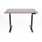 Luxor 48 in  3-Stage Dual Motor Electric Stand Up Desk STANDE-60-BK/DW - alternate 3