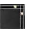 Steiner Welding Curtain, Polyester, 8 ft W., 6 ft H., 13 oz/sq yd, With Grommet, Black 336-6X8 - alternate 2