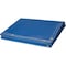 Steiner Welding Curtain, Polyester, 6 ft W., 6 ft H., 13 oz/sq yd, With Grommet, Blue 335-6X6 - alternate 1