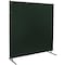 Steiner Welding Screens, Vinyl, 8 ft W., 8 ft H., 13 oz/sq yd, 150 Degrees F Withstand Temp., With Grommet 533-8X8 - alternate 1
