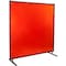 Steiner Welding Screen, Transparent Vinyl, 8 ft W., 8 ft H., 36 oz/sq yd, 150 Degrees F Withstand Temp. 548HD-8X8 - alternate 1