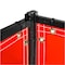 Steiner Welding Screens, Vinyl, 8 ft W., 6 ft H., 13 oz/sq yd, 150  Degrees F Withstand Temp., Orange 548-6X8 - alternate 5