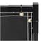 Steiner Welding Screens, Vinyl-Laminated Polyester, 6 ft W., 6 ft H., 13 oz, Black 536HD-6X6 - alternate 4