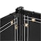 Steiner Welding Screens, Vinyl-Laminated Polyester, 8 ft W., 8 ft H., 13 oz, Black 536-8X8 - alternate 2