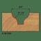 Freud Radius Standard Ogee Groove Bit, 1/4 39-240 - alternate 2