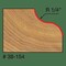 Freud Ogee Bit (Quadra-Cut), 1-1/2" dia. 38-154 - alternate 3