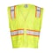 Kishigo All Mesh Contrast Vest, Class 2, Lime, S 1195-S - alternate 1