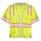 Kishigo High Visibility Vest, Class 3, M, Lime 1550-M - alternate 1