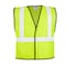 Kishigo Hi-Vis Vest, Hook-Loop, Class 2, Lime, 2X-3X 1571-2X-3X - alternate 1
