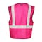 Kishigo High-Visibility Vest, Pink, S/M B126-S-M - alternate 2
