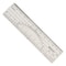 Westcott Protractors, 6" Protractor Ruler 10ths/40ths W-39 - alternate 1