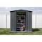 Arrow Storage Products 6x5 Classic Steel Storage Shed, Charcoal CLG65CC - alternate 3