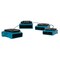 Xpower Low Profile Air Mover W/ GFCI Power Outlets for Daisy Chain (ABS), 1/3 HP, 1150 CFM, 2.8 Amps, 2 Positions, 5 Speeds XL-730A - alternate 3