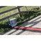 Checkers Cable Protector, 1-1/4 in H, 38-1/2 in L, 12 in W, 2 Channel, Polyurethane, Black, Orange GD2X75-ST-O/B - alternate 3